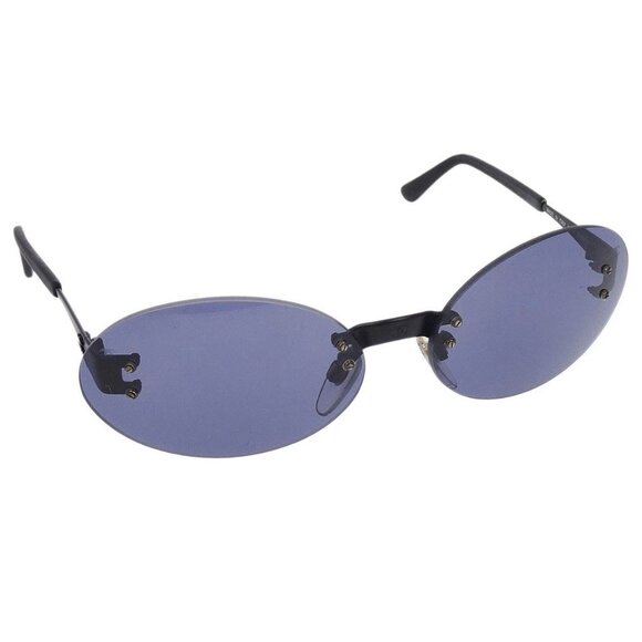 Chanel Sunglasses Eyewear Black Small Good 11758 90405 155572